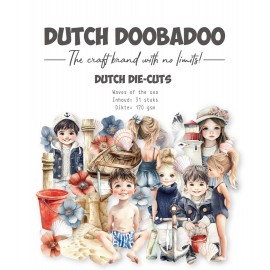 Collage Die-cuts - DDBD - Waves of the Sea