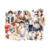 Collage Die-cuts - DDBD - Waves of the Sea