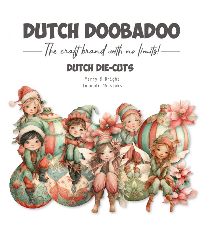 Collage Die-cuts - DDBD - Merry & Bright