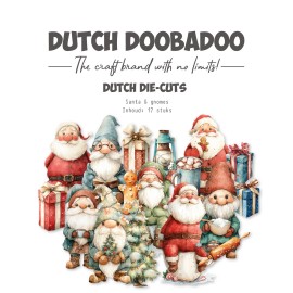 Collage Die-cuts - DDBD - Santa & Gnomes