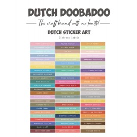 Dutch Sticker Art - DDBD - Distress Oxide strips