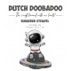Rubber stamp - DDBD - Astronaut Ufo
