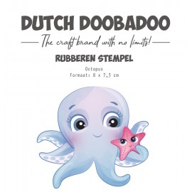 Rubber stamp - DDBD - Octopus