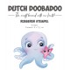 Rubber stamp - DDBD - Octopus