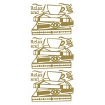 Sticker Books and Coffee Gold(x10)