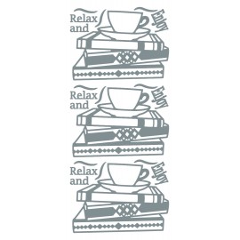 Sticker Books and Coffee Silver(x10) Sticker Books and Coffee Silver(x10)