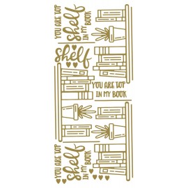 Sticker Top Shelf Gold(x10) Sticker Top Shelf Gold(x10)