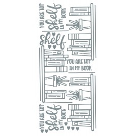 Sticker Top Shelf Silver(x10) Sticker Top Shelf Silver(x10)