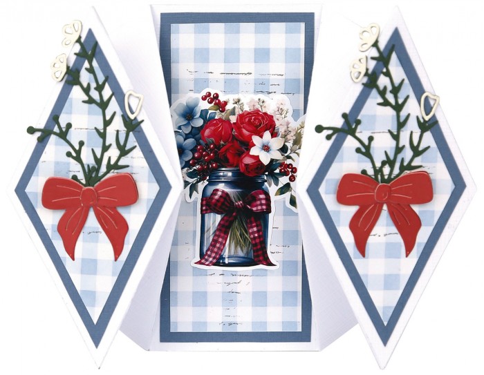 3D Cutting Sheet - Berries Beauties - Frosted Florals - Tin