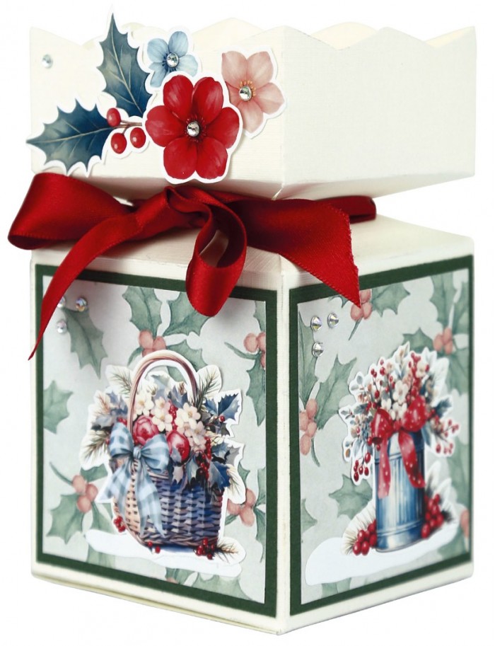 3D Cutting Sheet - Berries Beauties - Frosted Florals - Basket