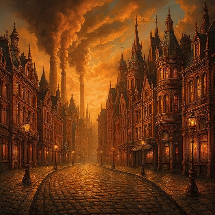 Paperpack - Berries Beauties - Steampunk 20 x 20 cm