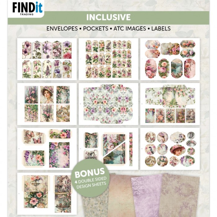 Berries Beauties - All-in-one Craft Book 9 - Flower Garden