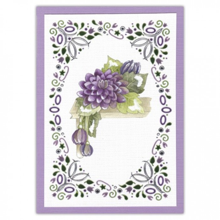 Creative Hobbydots 57 - Precious Marieke - Purple Blossom