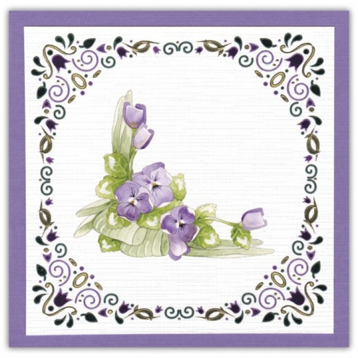Creative Hobbydots 57 - Precious Marieke - Purple Blossom