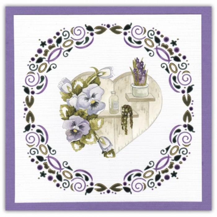 Creative Hobbydots 57 - Precious Marieke - Purple Blossom