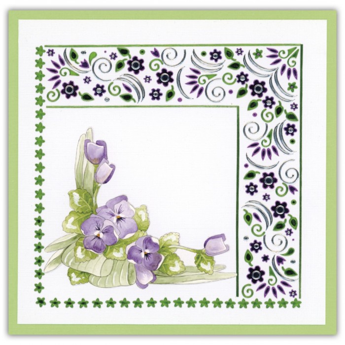 Dot and Do 276 - Precious Marieke - Purple Blossom
