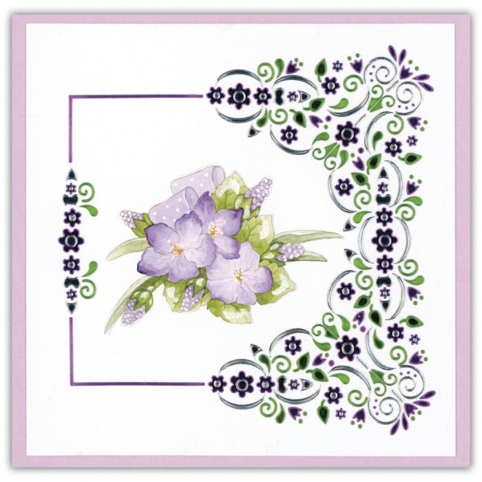 Dot and Do 276 - Precious Marieke - Purple Blossom