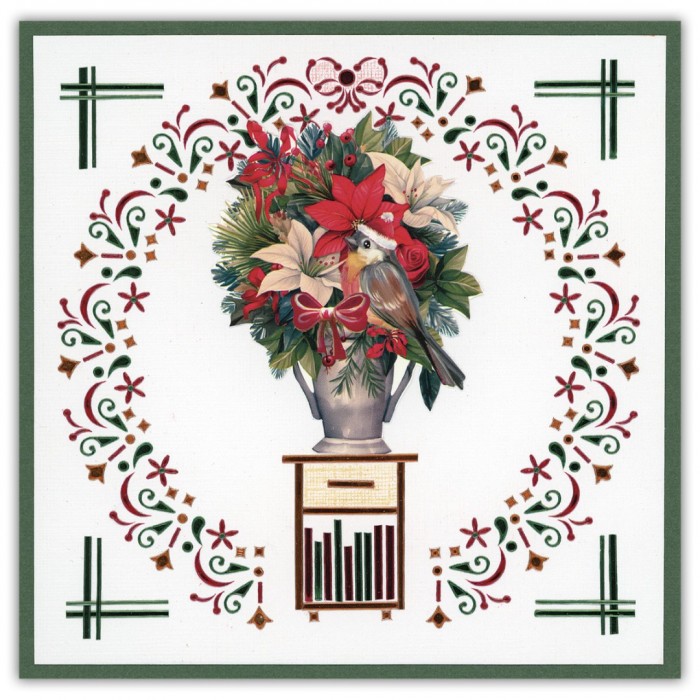 Dot and Do 281 - Yvonne Creations - Floral Christmas