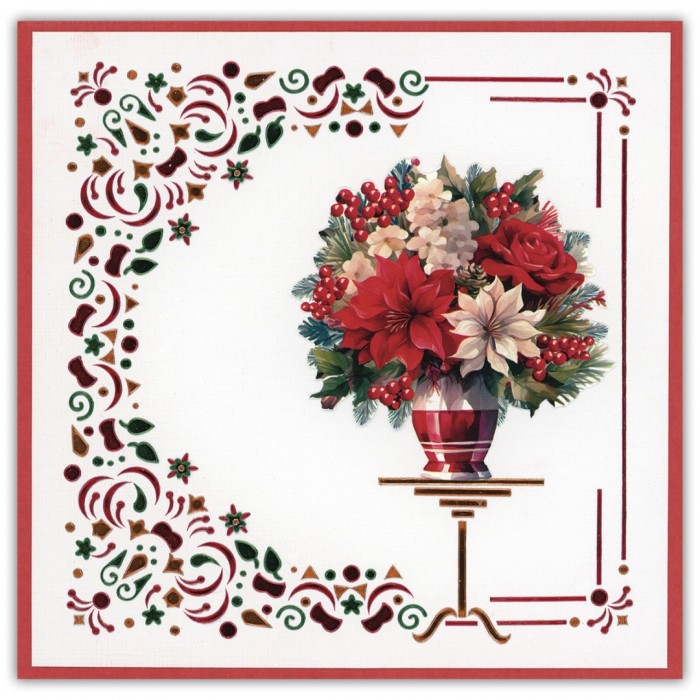 Dot and Do 281 - Yvonne Creations - Floral Christmas