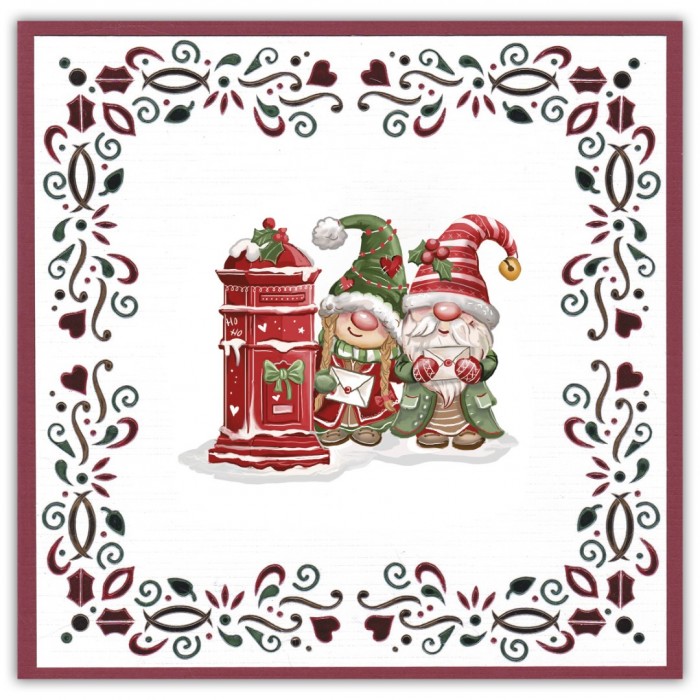 Dot and Do 284 - Berries Beauties - Gnome for Christmas