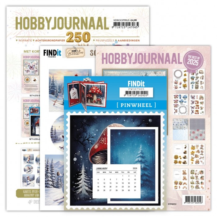 Hobbyjournaal 250 + Best Off Brochure + Pinwheel + Gratis Scenery (UITLEVEREN START 10 DECEMBER)