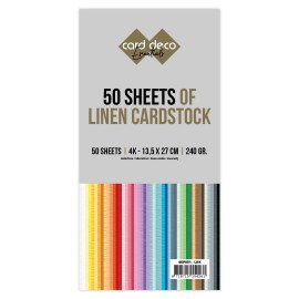 Jumbo kartonpakket - Card Deco - 4K - 50 Sheets