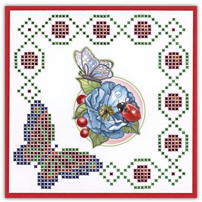 Sparkles 130 - Yvonne Creations - Ladybug and Butterfly