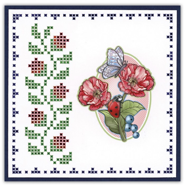 Sparkles 130 - Yvonne Creations - Ladybug and Butterfly