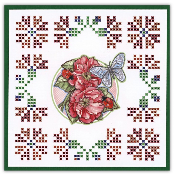 Sparkles 130 - Yvonne Creations - Ladybug and Butterfly