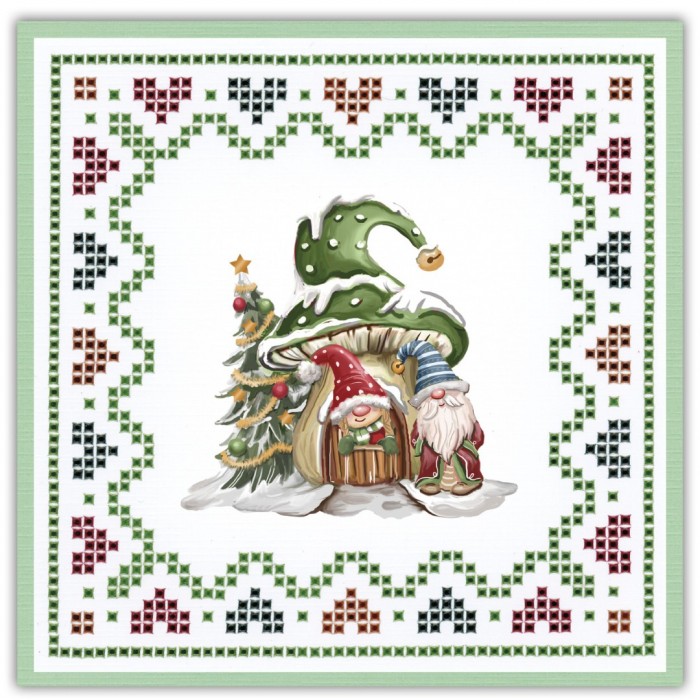 Sparkles 136 - Yvonne Creations - Gnome for Christmas