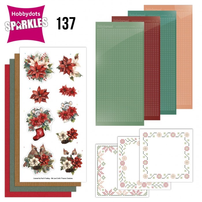 Sparkles 137 - Yvonne Creations - Floral Christmas