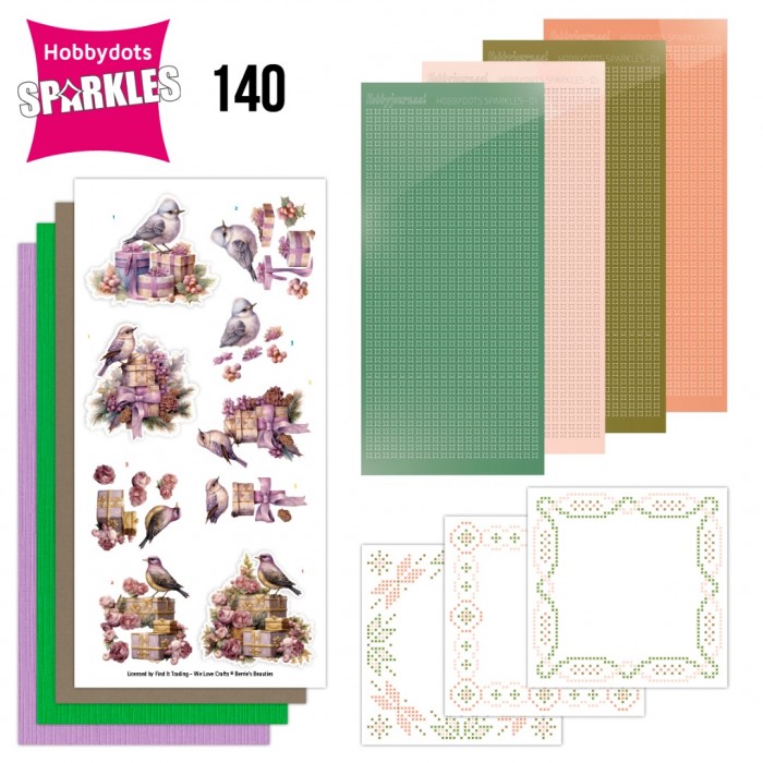 Sparkles 140 - Berries Beauties - Pastel Purple Christmas