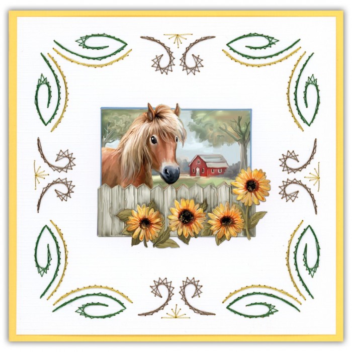 Stitch and Do 238 - Yvonne Creations - Farm Friends