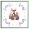 Stitch and Do 243 - Berries Beauties - Pastel Purple Christmas