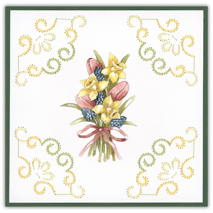 Stitch and Do 252 - Precious Marieke - Yellow Flowers