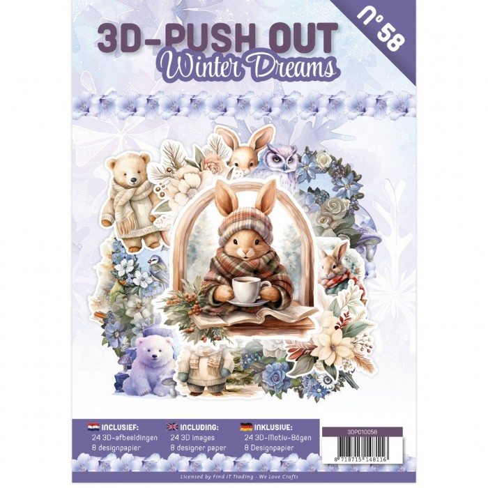 3D Push-Out Book 58