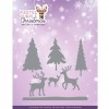Dies - Berries Beauties - Pastel Purple Christmas - Pastel Deer