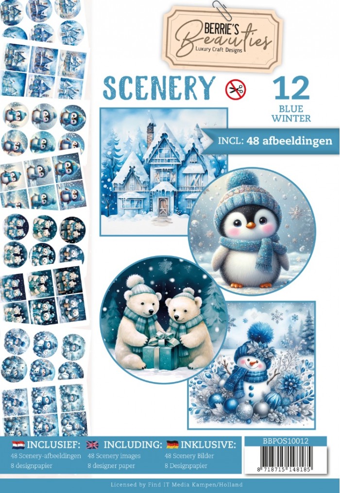 Push-Out Book Scenery 12