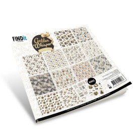 Paperpack - Berries Beauties - Golden Whisper 20 x 20 cm