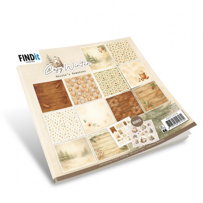 Paperpack - Berries Beauties - Cosy WInter 20 x 20 cm