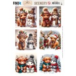 Scenery Push out - Berries Beauties - Highland Holidays - Square