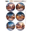 Scenery Push out - Berries Beauties - Magical Winter Village - Round