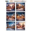 Scenery Push out - Berries Beauties - Magical Winter Village - Square