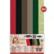Linen Cardstock Pack - Berries Beauties - Timeless Christmas - 4K