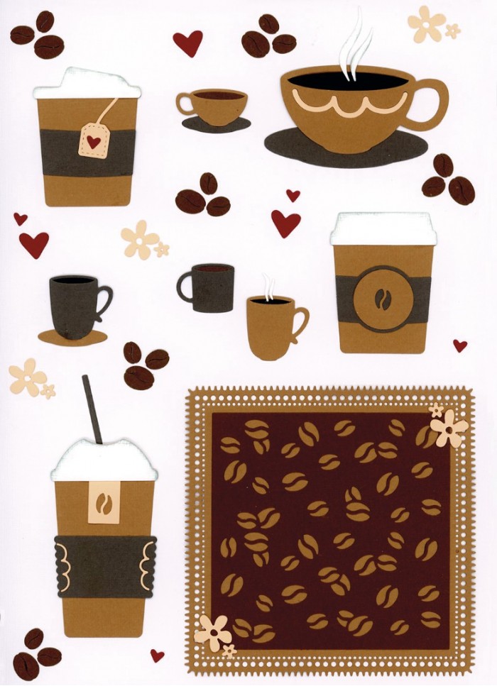 Dies - Berries Beauties - Coffee Moments - Coffee to Go