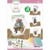 Pillar Circle Cards wit 3 - Spring Landscapes