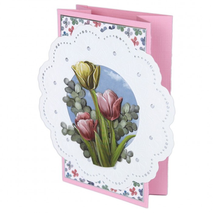 Pillar Circle Cards wit 3 - Spring Landscapes
