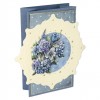 Pillar Circle Cards creme 4 - Blooming Blue