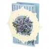 Pillar Circle Cards creme 4 - Blooming Blue