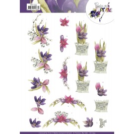 3D Cutting Sheet - Precious Marieke - Crocus 3D Cutting Sheet - Precious Marieke - Crocus